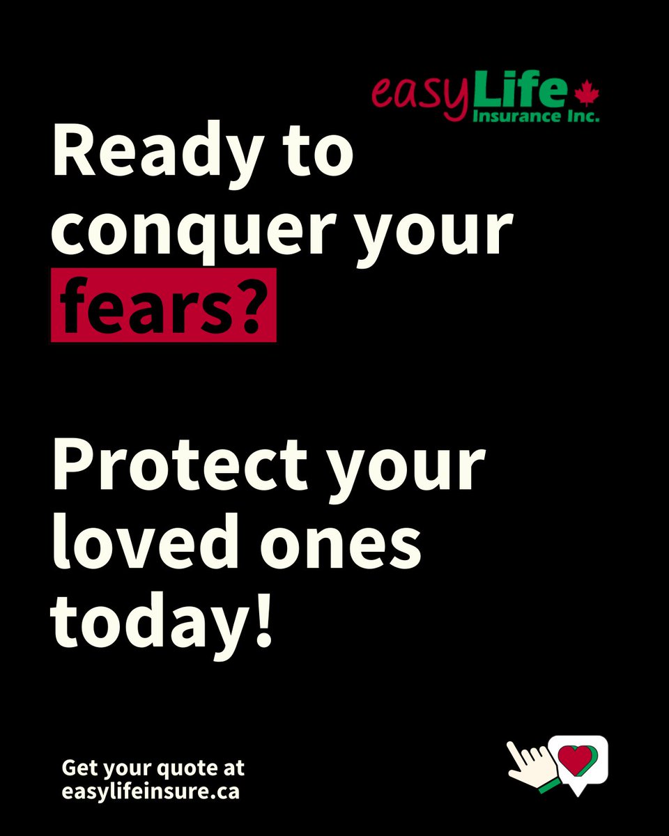 EasyLifeInsured's tweet image. 😱 Life without insurance can be spooky! From medical emergencies to job loss, challenges feel overwhelming without coverage. 

At easyLife, we’re here to provide peace of mind and protection. Get a personalized quote today: easylifeinsure.ca

#EasylifeInsurance  #Halloween