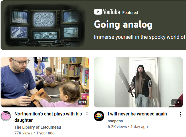 clown_depot's tweet image. featured analogue horror content creators