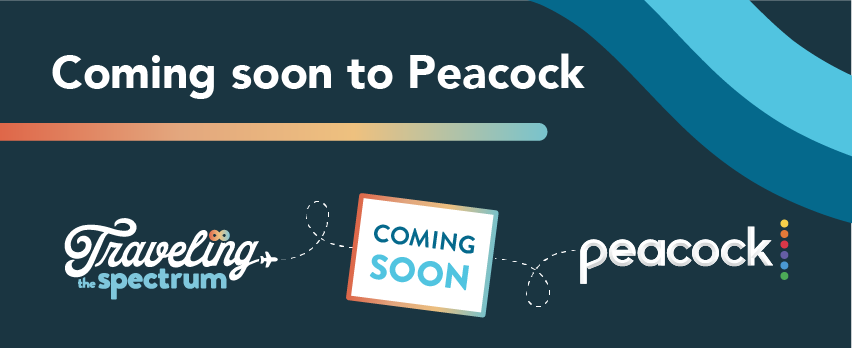 TTSpectrumShow's tweet photo. Thanks to YOU and your support, Traveling the Spectrum will be streaming on Peacock this winter! 🎉 Follow Max, Mikko, and Brayden as they explore Myrtle Beach. 💙 We couldn’t have done it without this amazing community!

#TravelingTheSpectrum #PeacockStreaming https://t.co/WJITdUR7Mo