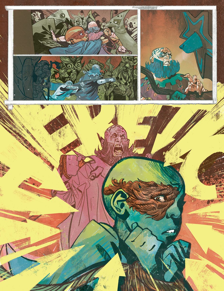 3worlds3moons's tweet photo. Feast your eyes on these GORGEOUS @DeadlyMike del Mundo pages from [SHIFT], the upcoming OGN written by Jonathan Hickman. Back it now on @Kickstarter:  https://t.co/Jzva8oPZd0 https://t.co/V9PIa9qhlR