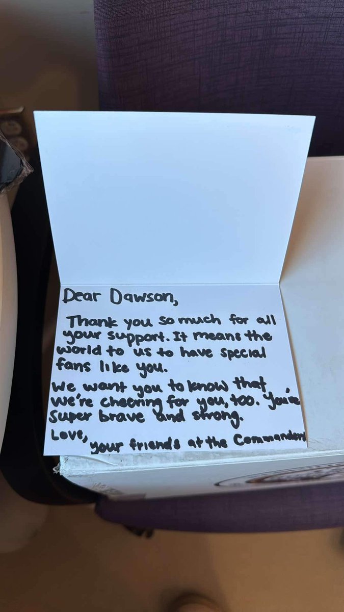DQ_Special's tweet photo. The @Commanders SPOILED my nephew in the hospital!!  Check this out 

Last week my 4 year old nephew had major surgery to remove a tumor on his spine. 

This team is amazing. Thank you so much Commanders.  Means the world to him &amp; our family!   This is so cool! 

#HTTC ♥️♥️ https://t.co/LiFdt5FSRe