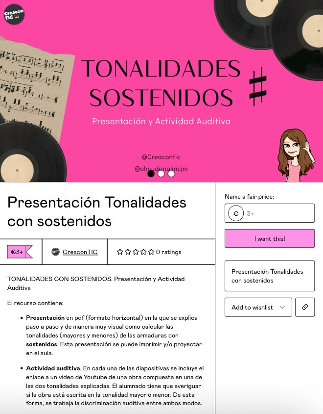 TONALIDADES CON SOSTENIDOS. Presentación y actividad auditiva. Disponible en nuestra cuenta de Gumroad 🎼🎶 #recursosmusicales 
➡️ mariajesusmusica.gumroad.com/l/hjdfw?layout…