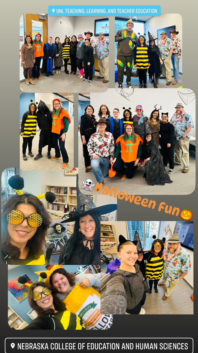 A fun Thursday Halloween in <a href="/unltlte/">Teaching, Learning and Teacher Education</a> <a href="/UNL_CEHS/">Nebraska College of Education and Human Sciences</a> <a href="/UNLincoln/">University of Nebraska-Lincoln</a>🎃