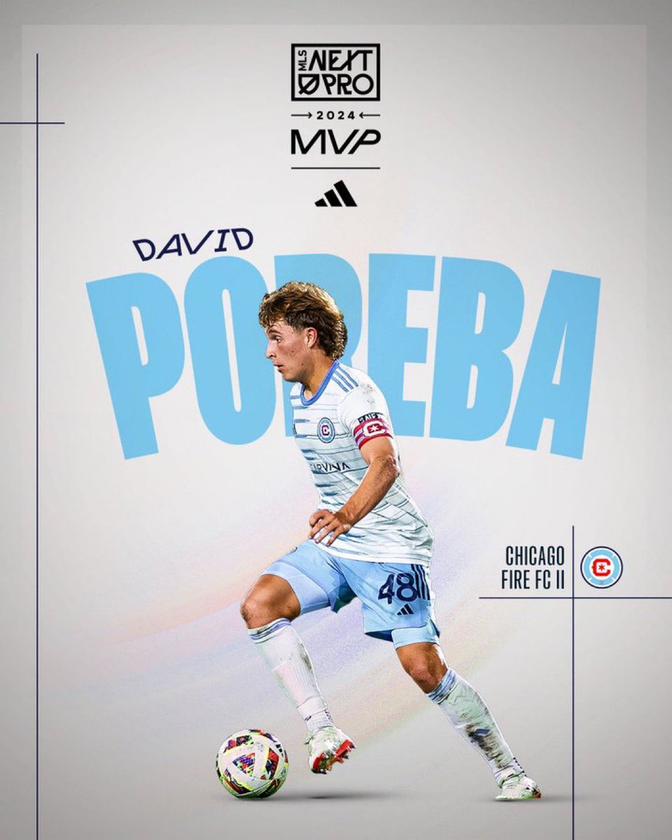 Congrats to <a href="/DavidPoreba/">David Poreba</a> for being voted the 2024 <a href="/MLSNEXTPRO/">MLS NEXT Pro</a> MVP

David is always leading by example, never stopped pushing to be the best, and now gets the ultimate reward for having such a fantastic season.

Proud of you, but still much more milestones left to hit! 📈🏆
