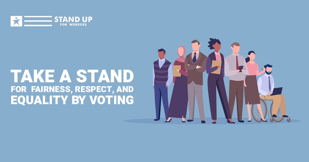 workerspac's tweet image. In less than a week, we decide the future for millions of hardworking people. Your vote is more than a choice—it's a stand for fairness, respect, and equality. Let’s protect the rights that generations before us fought to secure. ow.ly/2zxS50TUA8F