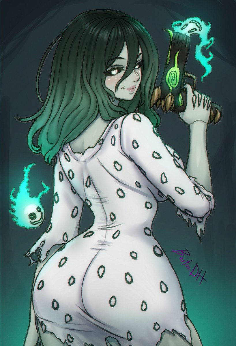 Barton_DH's tweet photo. Happy Halowey everybody! #digitalart #Halloween #halloween2024 #OC #originalcharacterart #animedigitalart https://t.co/ZO5yZxzAPQ