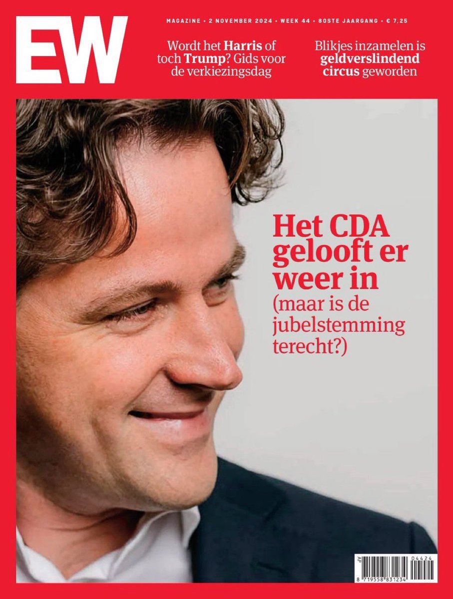 Het CDA gelooft er weer in. Lees het artikel op de website van EW: tinyurl.com/3aze7yhk