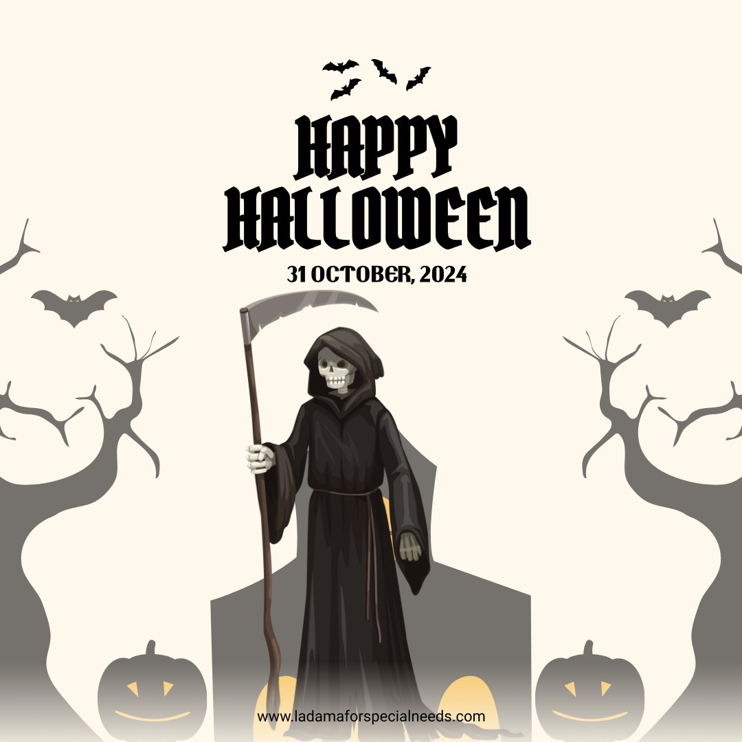 LadamaSpedNeeds's tweet photo. 💀 Happy Halloween! 🦇

Prepare for a chilling night of thrills and scares—it's time to face your fears and embrace the spooky vibes! 🎃

—---
#halloween2024 #happyhalloween #HelluvaBoss #Halloween #Obamacare https://t.co/YvdMzdCUKJ