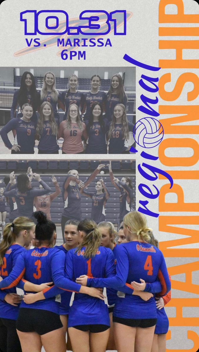 Let’s do this, Lady Rockets!! 
💙🧡🏐🧡💙