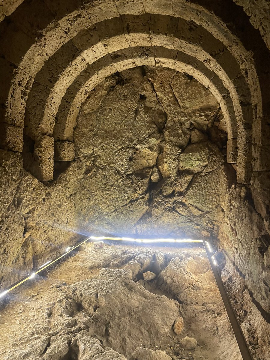 ChristidisMaria's tweet photo. Beneath lies a crypt, thought to be the dark palace of Hades and Persephone themselves. According to Homer Odysseus braved this shadowy realm to speak with the spirit of the seer Teiresias. 
Happy Halloween! 🎃🕸️ 👻
#halloween2024 https://t.co/6UwXFtBnYq