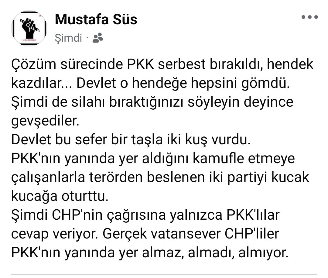 mustafasus74's tweet photo. Bir taşla birden fazla kuş...
Devlet bu işi biliyor.
#esenyurt #chppkk #pkk https://t.co/TXw5PK0k1y