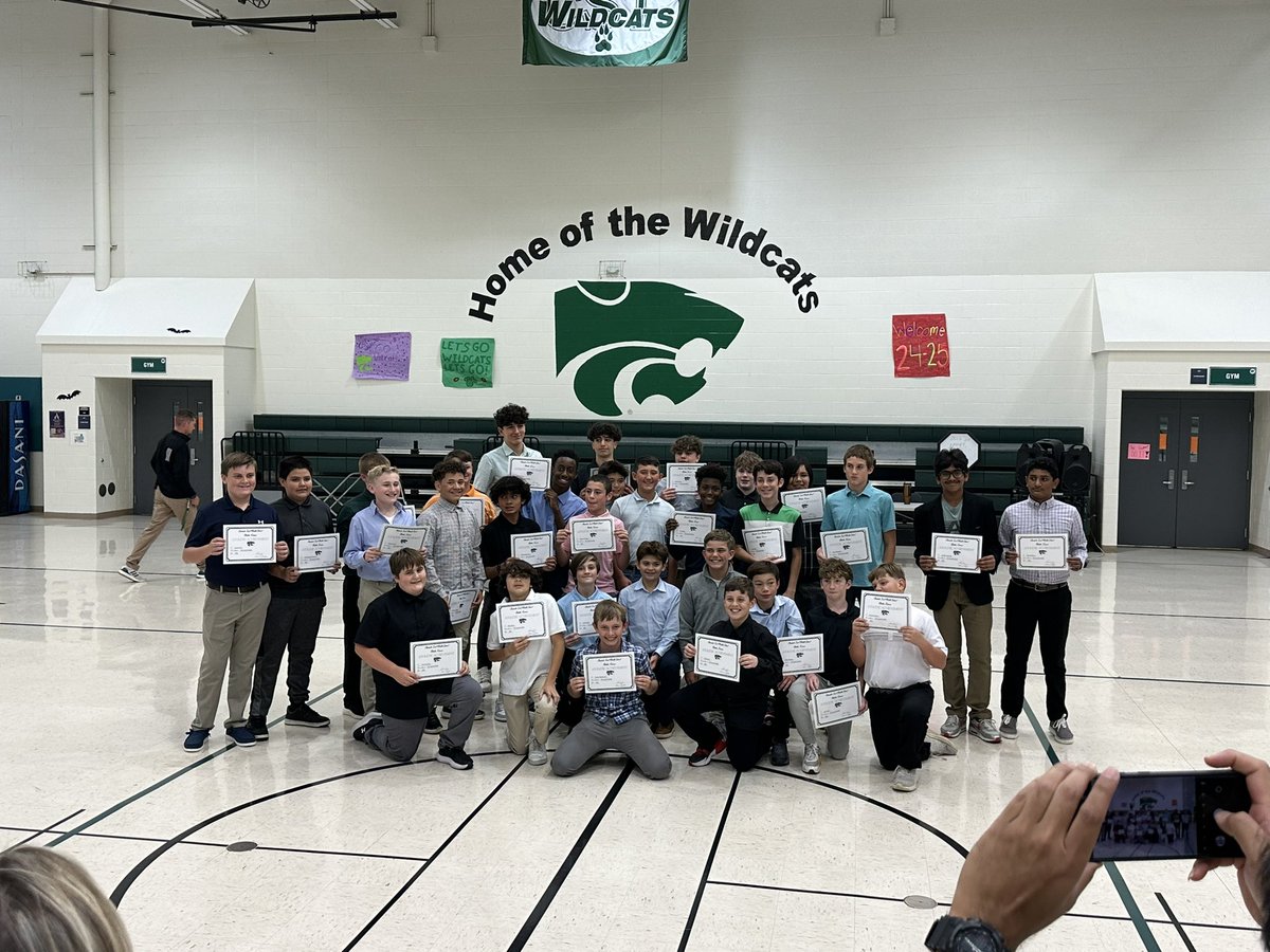 CSTWildcatsMS's tweet photo. Awesome night celebrating CST football! Thank you parents for your help putting together a delicious meal for everyone and to our coaches for leading the teams through two successful seasons!

@MaxTaulbee1 https://t.co/Fv2Z3Pwz5c