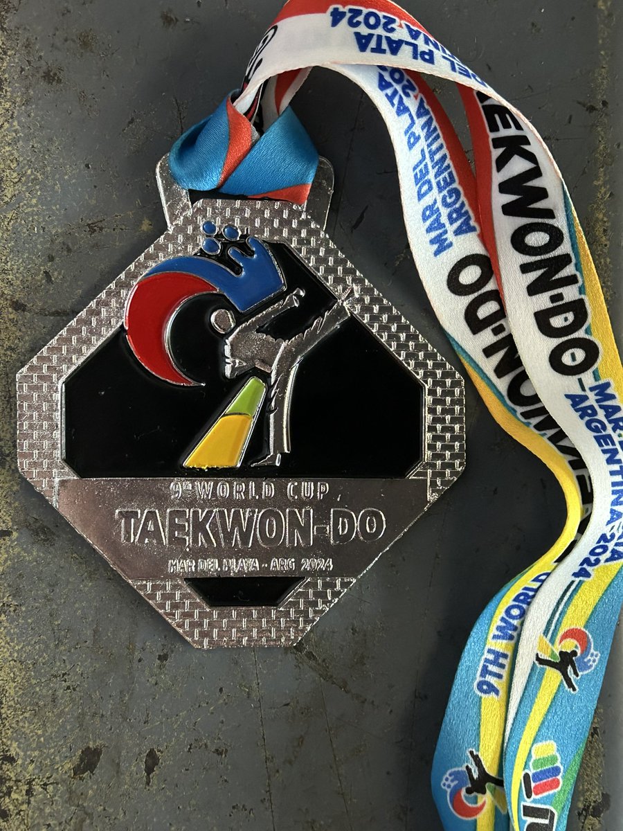 Ollie &amp; his teammates leave Argentina as Vice World Champions! ITF Team England wins silver in Team Sparring event. Unbelievably proud of this young man who’s worked so hard to get here. He also leaves with new friends, great memories &amp; a broken toe! <a href="/PEchepstow1/">PE@chepstow</a> <a href="/chepstowschool/">Chepstow School</a>