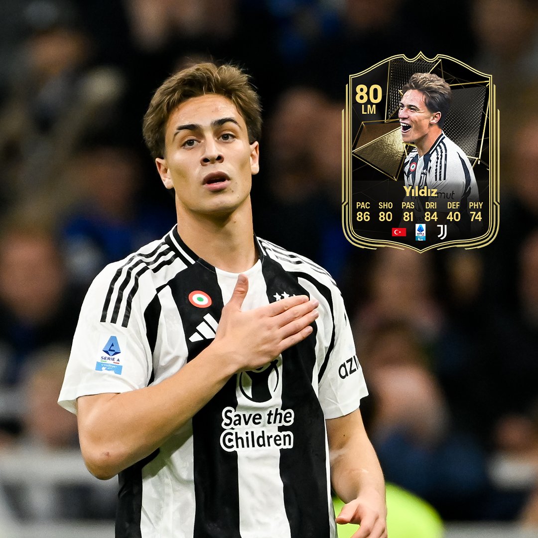 FocusSport_s's tweet photo. 🇹🇷 Kerem Aktürkoğlu ve Kenan Yıldız, EA FC 25'te haftanın takımına seçildi. https://t.co/OkUFIa7Nlj