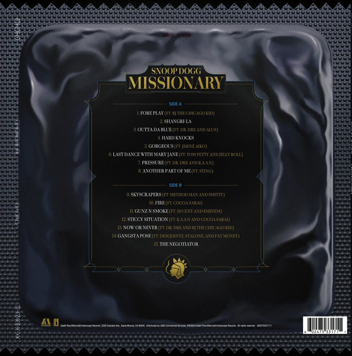 XXL's tweet image. 🗣️ SNOOP DOGG 
🗣️ DR. DRE

💽 MISSIONARY 

🗓️ DECEMBER 13 

📝 FEATURES 

🎤 EMINEM
🎤 50 CENT
🎤 METHOD MAN
🎤 JHENÉ AIKO
🎤 STING
🎤 JELLY ROLL

➕MORE