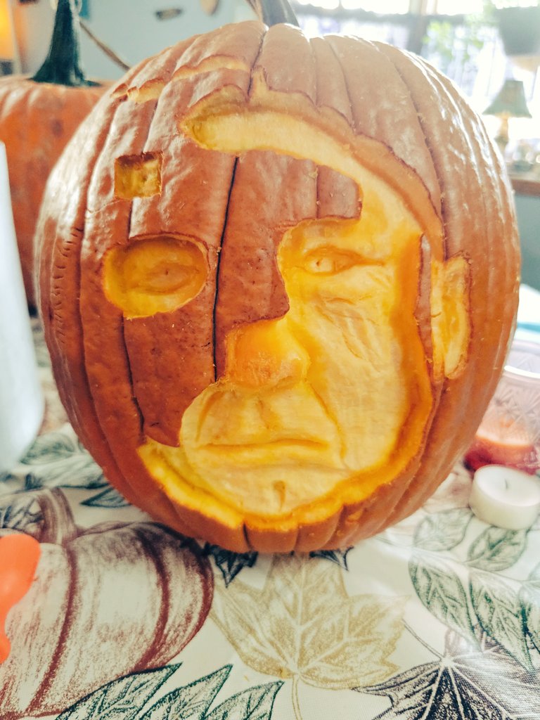 thegracefulbard's tweet photo. Happy Halloween! Resistance is futile! 🎃🖖 #StarTrek #Locutus #WeAreBorg https://t.co/t0YlLDERkq