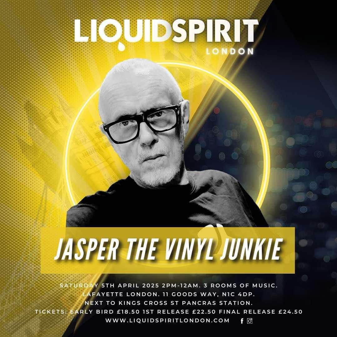 jasper_vj's tweet photo. ***Attention***
Funky-Soul brothers &amp; Sisters. Some up front groovy shenanigans for ya'll. The next "LiouidSpirit" jam in Central London has early bird tickets now on sale. 3 rooms of top quality music for £18.50 get stuck in before they move up to the next level. https://t.co/FrGFFtwFWz