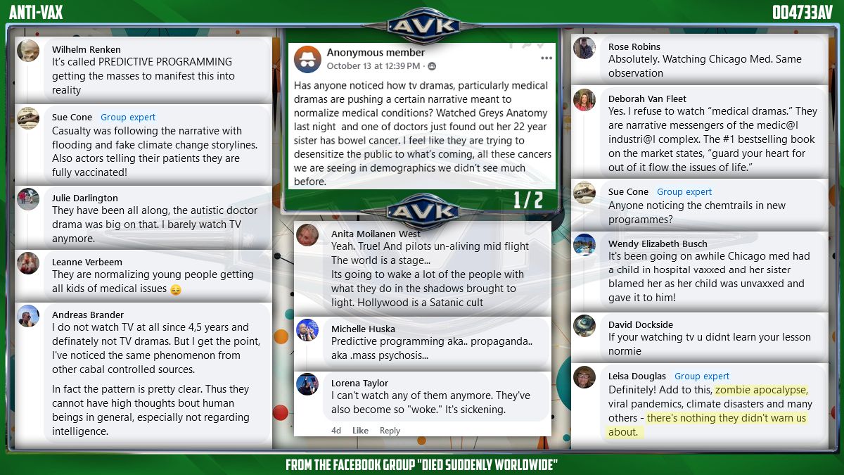 AVK's Wide World of Batshit tweet media