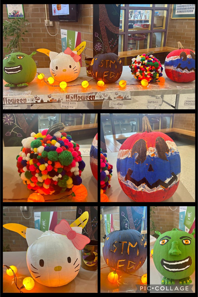 Jessica Tighe (@mstighe) on Twitter photo L👀k at all of the spooktacular pumpkins created by our STM Wolfpack 🎃🐺 Another successful fundraiser in support of <a href="/CEFOttawa/">Catholic Education Foundation of Ottawa</a> 😊 <a href="/ThomasMoreOCSB/">St. Thomas More School</a> <a href="/OttCatholicSB/">Ottawa Catholic School Board</a> L👀k at all of the spooktacular pumpkins created by our STM Wolfpack 🎃🐺 Another successful fundraiser in support of <a href="/CEFOttawa/">Catholic Education Foundation of Ottawa</a> 😊 <a href="/ThomasMoreOCSB/">St. Thomas More School</a> <a href="/OttCatholicSB/">Ottawa Catholic School Board</a>