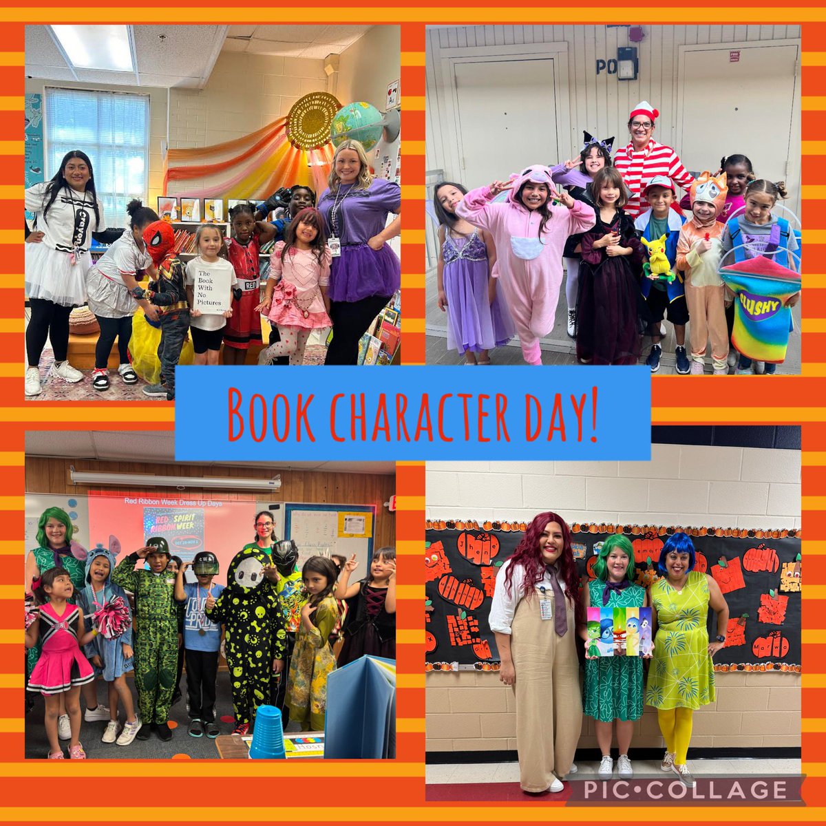 Book Character Day for #RedRibbonWeek <a href="/NISDCNE/">Colonies North ES</a>