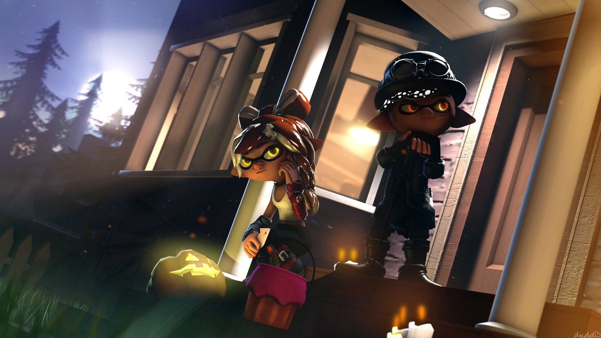 "Spooky Nights" (Halloween 2024)

Happy Halloween!! 🎃

#Splatoon #Splatoon2 #SFM #SourceFilmmaker #Splatoonfanart #splatoonoc #splatoon3 #splatoonsfm #Splatoonfanart #splatoonart #OC #halloween2024 #Halloween  #Halloweenart