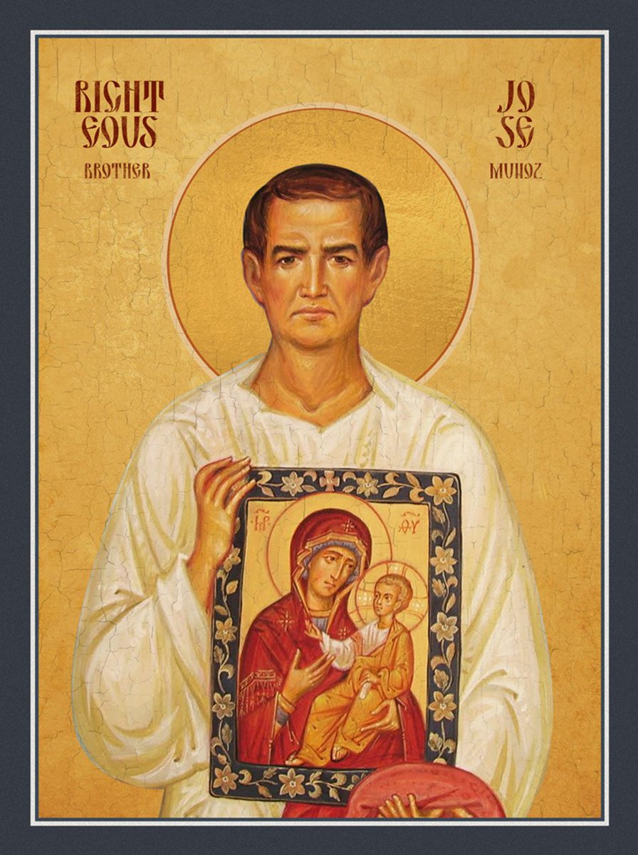 Today marks the martyrdom of Saint José Muñoz Cortés, Guardian of the miracle working Icon of the Mother of God of Montreal; he was born in Chile and raised in a Hispanic Catholic family before converting to holy Orthodoxy at the age of 12, with the consent of his mother and