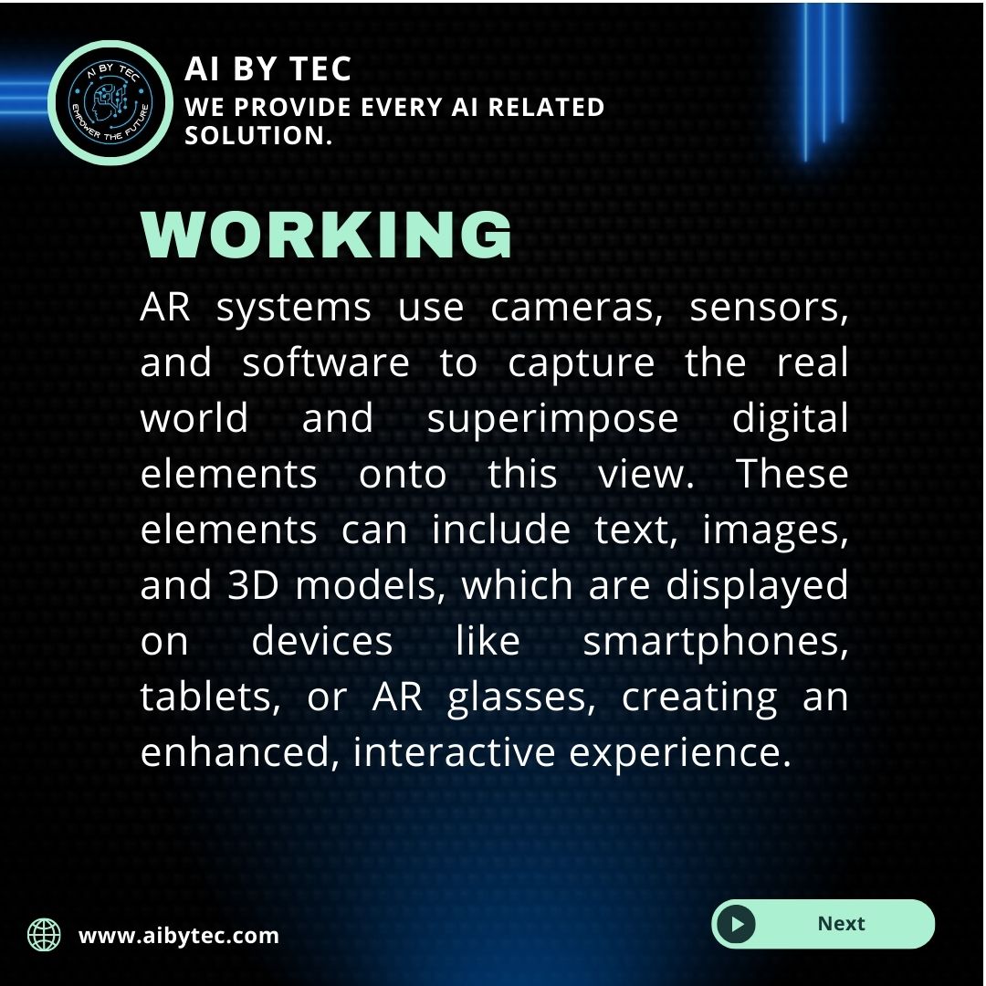 AI_BY_TEC's tweet image. Enhance experiences with Augmented Reality (AR) integration, blending digital elements into the real world for immersive interactions. 
#AugmentedReality #ARIntegration #ImmersiveTech #DigitalInnovation #TechTrends