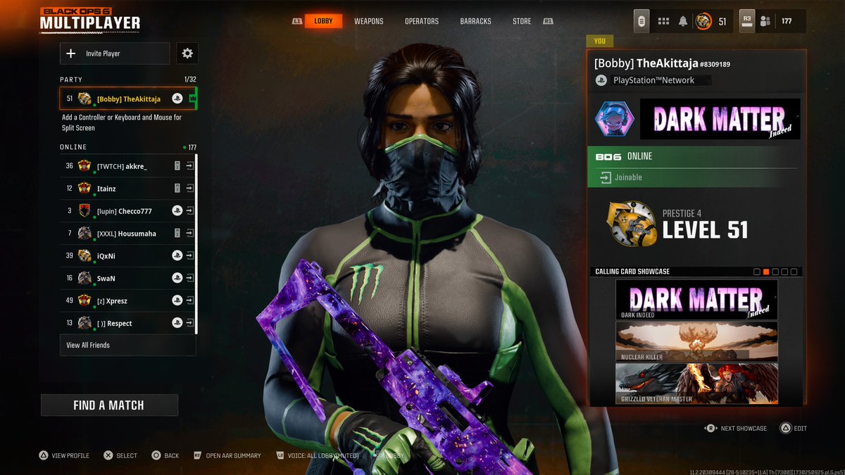 Dark Matter achieved for all of the weapons ✅