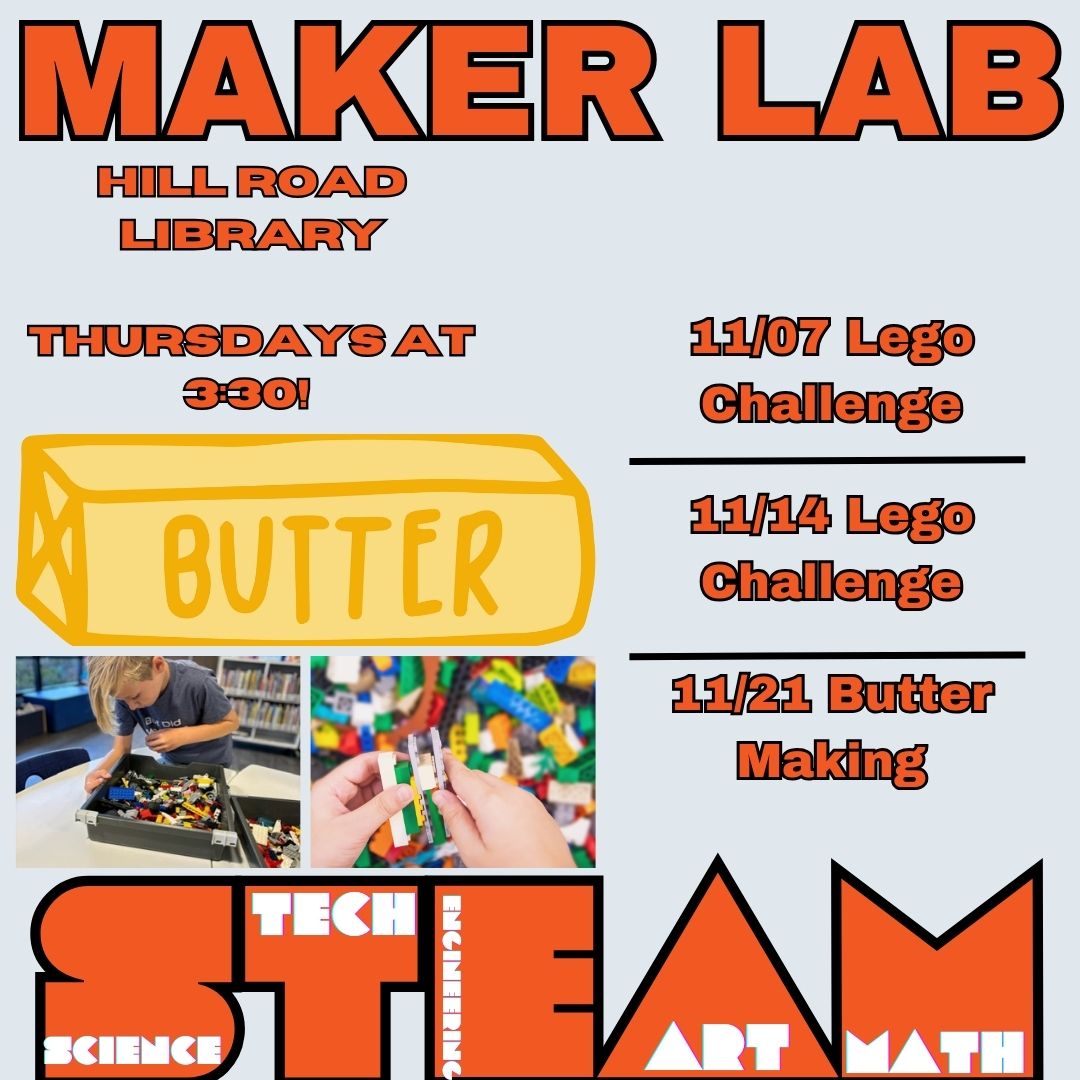 vencolibrary's tweet photo. Full is in full swing and so are our maker lab events at Hill Road library! Please visit our main website for more details. We look forward to seeing you there! #MakerLab #HillRoadLibrary #CommunityEvents #LibraryLife #Makerspace #STEMEducation #CreativeCommunity https://t.co/QVU4CjuXMS