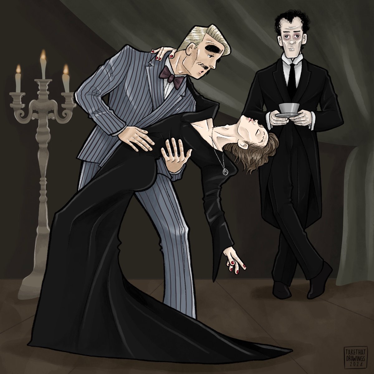 borntobemrsowen's tweet photo. Alexa, play the “Addams Family” theme. https://t.co/zp0Hm4XY7n