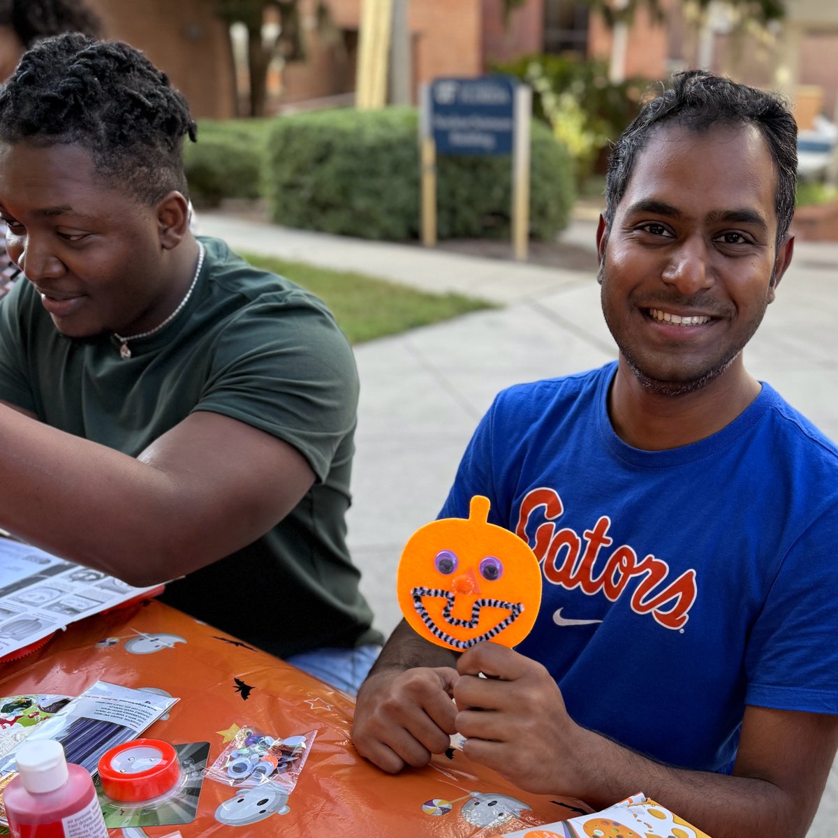 Happy Halloween from us and our wonderful Ph.D. students! #GatorEngineering 🎃