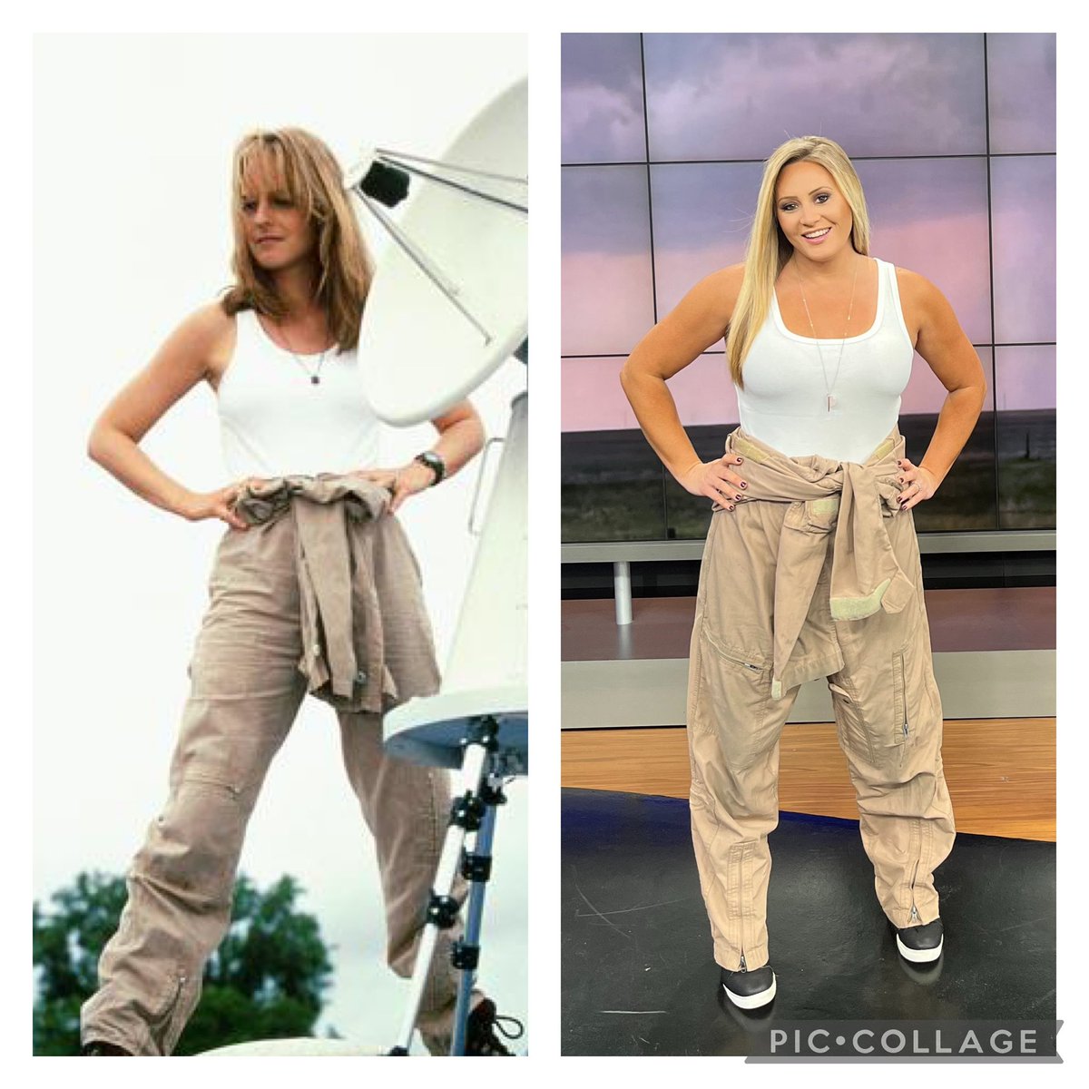 Ash_Baylor's tweet photo. Another last minute costume πͺοΈ
From the movie that inspired so many meteorologists..
#JoHarding #HelenHunt #Twister
@WTNH https://t.co/cX2sdl66jj