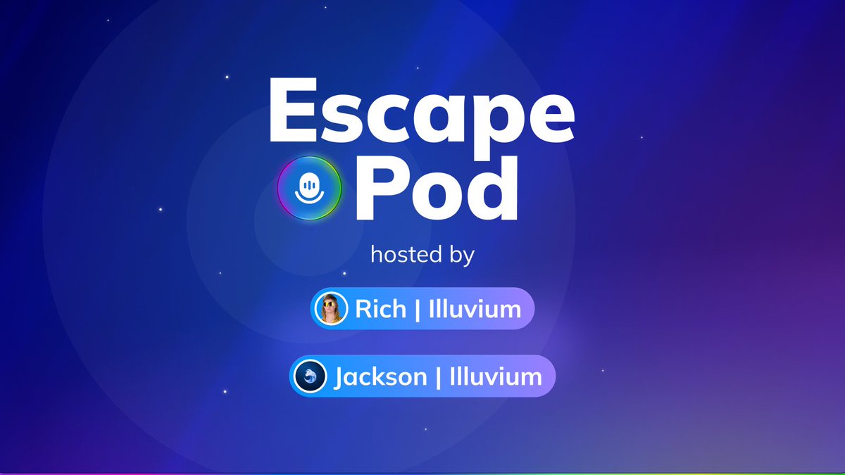 illuviumio's tweet image. 🌌 Join us for The Escape Pod on November 7th at 8 PM UTC Live on X! This week’s challenge: Show off your favourite Illuvitar in the replies for a chance to be featured live and win prizes live on stream! Winners revealed on-air—let’s see what you’ve got! 💥 #Illuvium #EscapePod