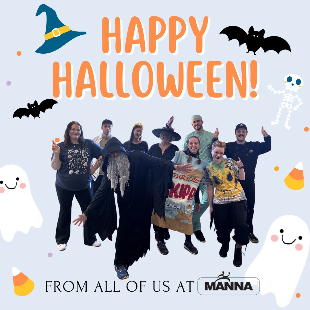 Happy Halloween!
Whether you're dressing up, eating candy, watching scary movies, or just enjoying the festivities, we hope you have a spook-tacular Halloween! 🎃👻🍬💛💙

Who's your favorite staff costume? Let us know in the comments!