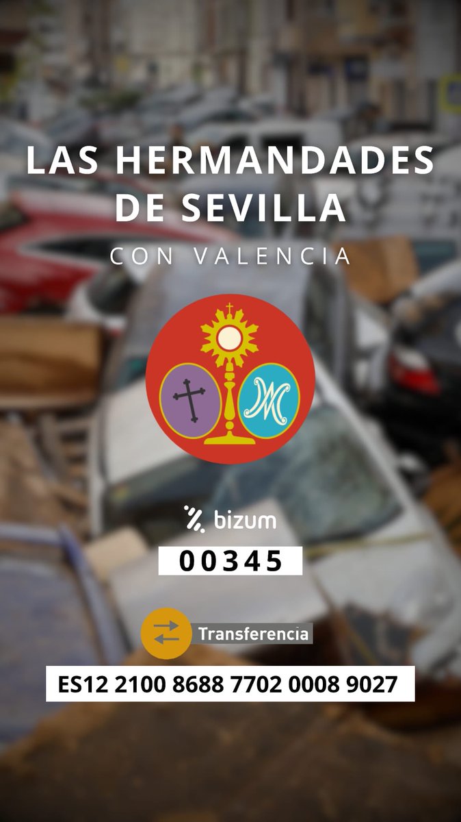 elllamadorcsr's tweet photo. Campana de ⁦@ElConsejoSev⁩ de apoyo a los damnificados por la DANA https://t.co/En15lwYt2y