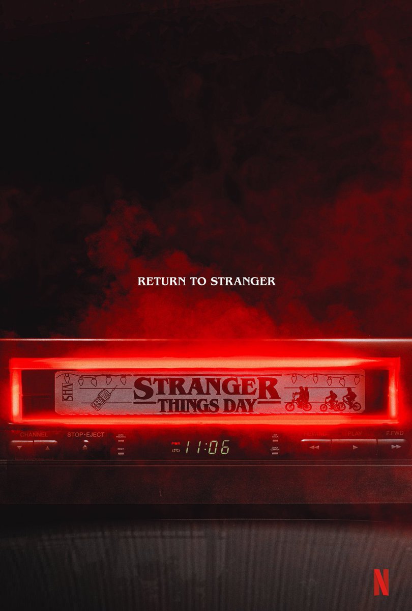 StrangerNews11's tweet photo. ONE WEEK. #StrangerThings https://t.co/kzkEsO6VGU