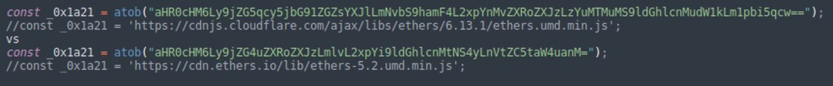 unmaskparasites's tweet photo. Since the end of September ClickFix fake plugins started using .js that loads the ethers lib from CloudFlare instead of https://t.co/UaR47yVVgC. Thus a new hash https://t.co/n2g41b5dRQ
Re: https://t.co/Czc3oacJMa https://t.co/jkQFXS94kN