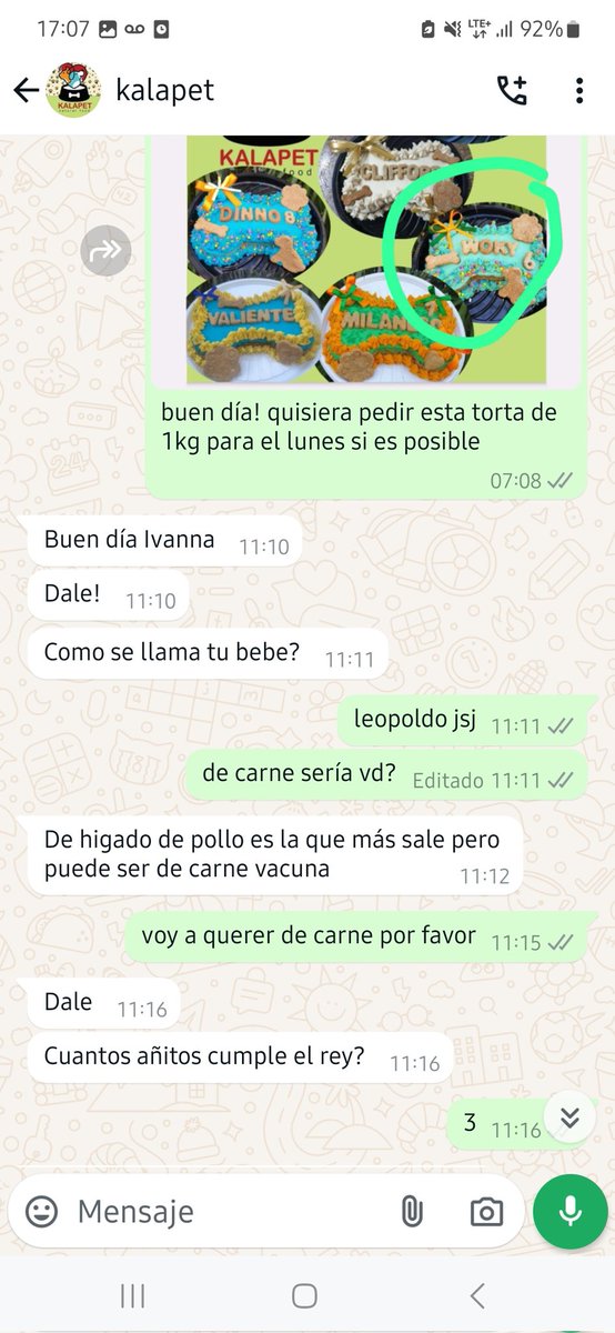 me destruye como habla la chica que hace torta para perros soy esa