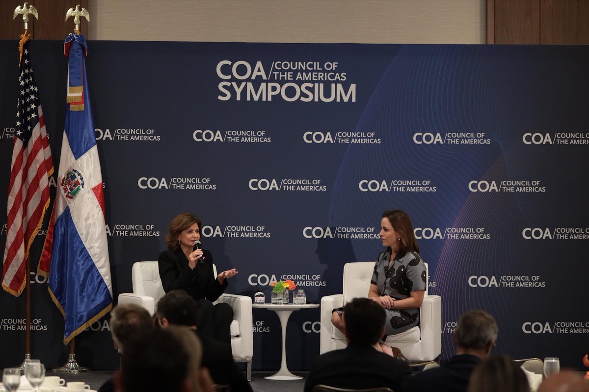“La República Dominicana ha recorrido un camino extraordinario de transformación en las últimas décadas”, con esa afirmación la vicepresidenta inició su ponencia en el marco del Simposio del Consejo de las Américas, donde destacó que el país es una propuesta de inversión sólida y