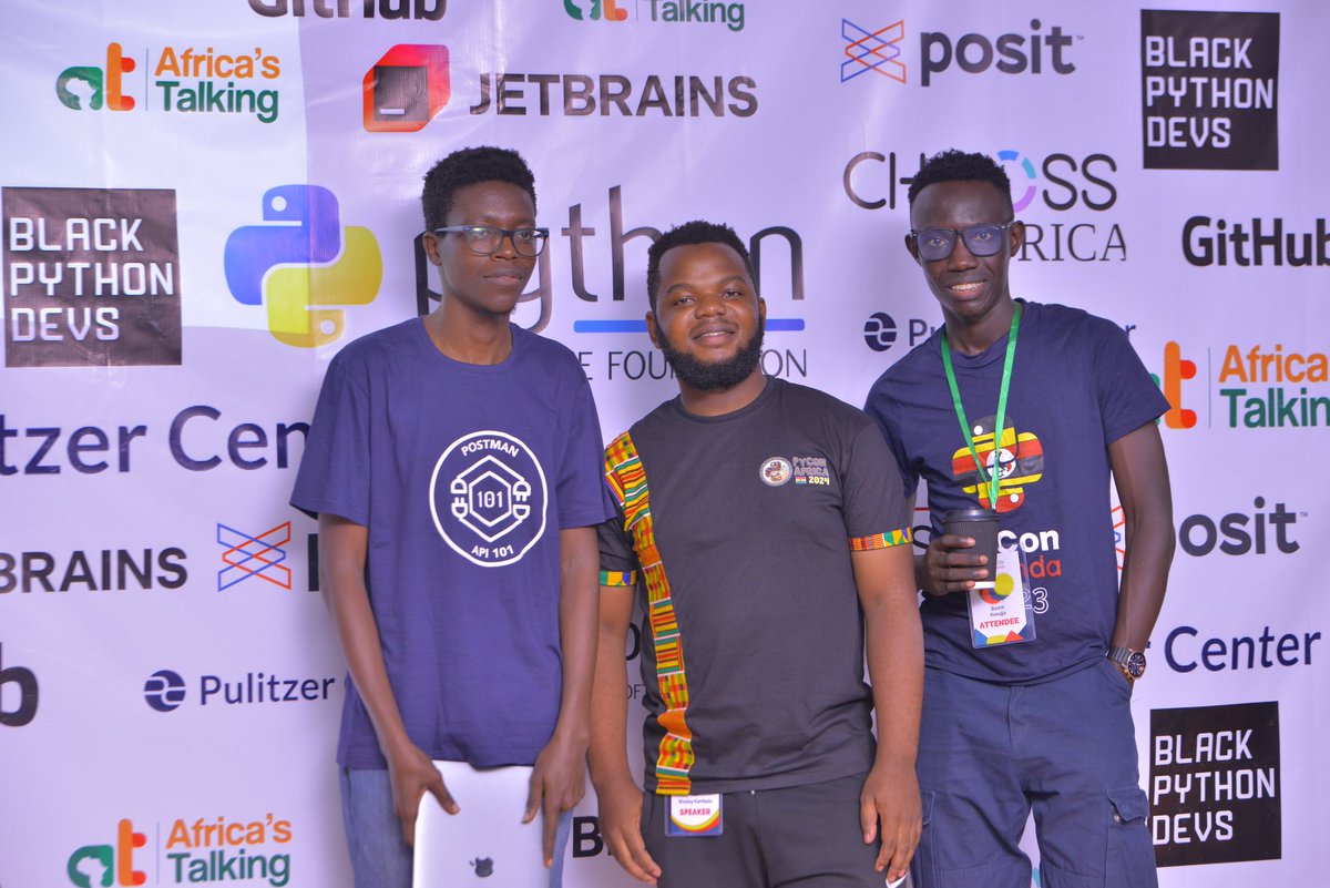 blackie_360's tweet photo. October wins (and a client kuniosha π)! Met the #CodeversationThursday fam @renderconke , plus finally met ML guru @WesKambale and the super friendly @NKSumaiya @pyconuganda! Made new UG friends too! Next up, Mbarara!
Almost added salt to posho for the laughs! π https://t.co/pERVxVZuZD
