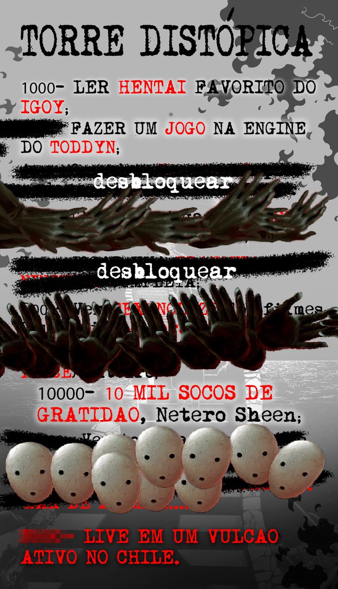 Distopialel's tweet photo. 🖤PASSADOS 1 ANO.

🖤 RETORNO TORRE DISTÓPICA - LIVE INFINITA.

❤️‍🔥NESTA SEXTA 01/11 -  COMEÇANDO 18:00 https://t.co/zY8TXO6Hm9