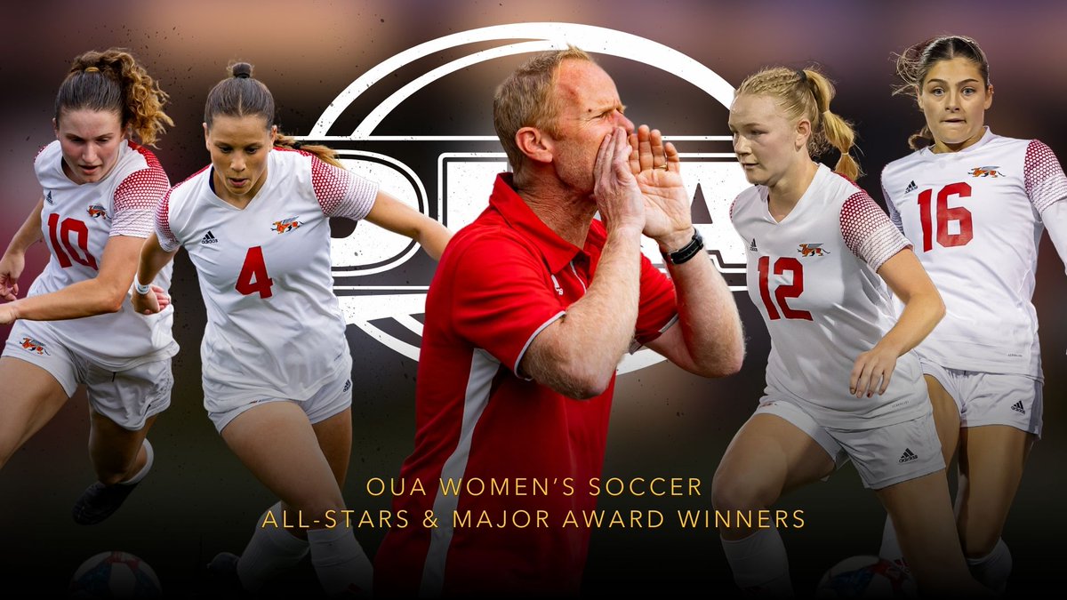 guelph_gryphons's tweet photo. ⚽WSCR: Elise Bell, Olivia Rizakos, Jasmine Burke &amp; Christina Gomes named OUA All-Stars; Shayne Campbell named OUA West Coach of the Year!

📰 https://t.co/ios3DF1U2E

#GryphonPride #GryphonSoccer https://t.co/wvyqJY4D1Q