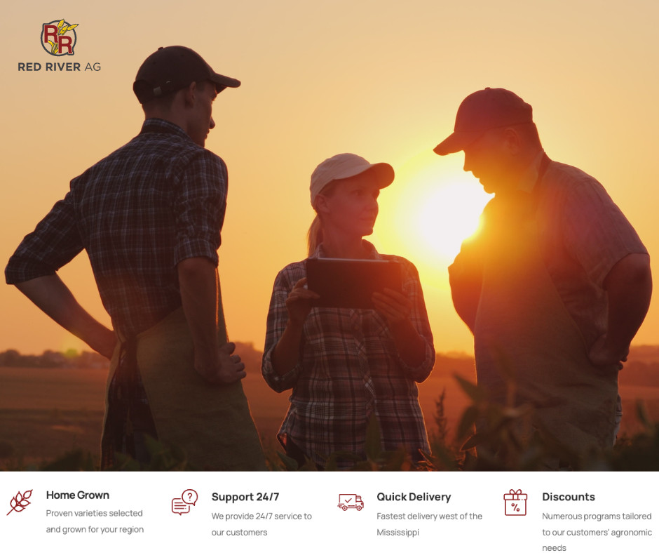 RedRiverAg_MN's tweet image. We know you&apos;re busy right now but we just wanted to let you know we&apos;re here if you need us.  We hope you have a successful harvest season. 🌱

#redriverag #heftyseed #harvest24