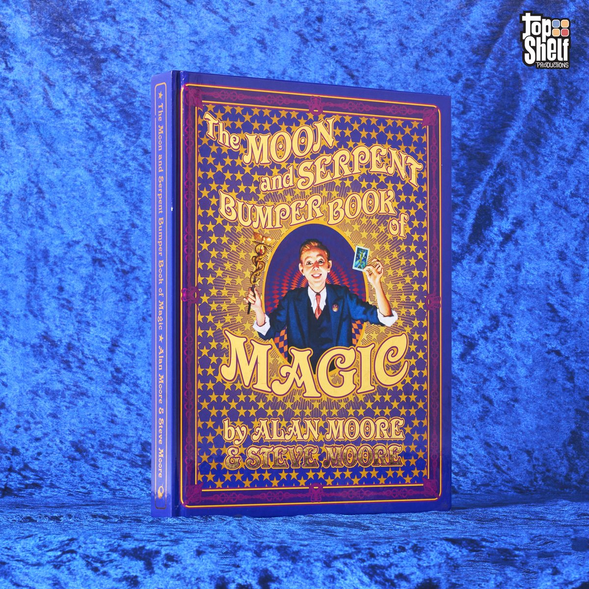 topshelfcomix's tweet photo. "As a #guidebook to the surprisingly welcoming terrain of Mooreโs own enormous clockwork intellect, the Bumper Book is both imaginative and the cause of imagination in others." @nytimes
The magic starts here:https://t.co/7Wnm3HhFxP
#MoonandSerpent #BookofMagic #Halloween #magic https://t.co/5LGgB2YwCJ