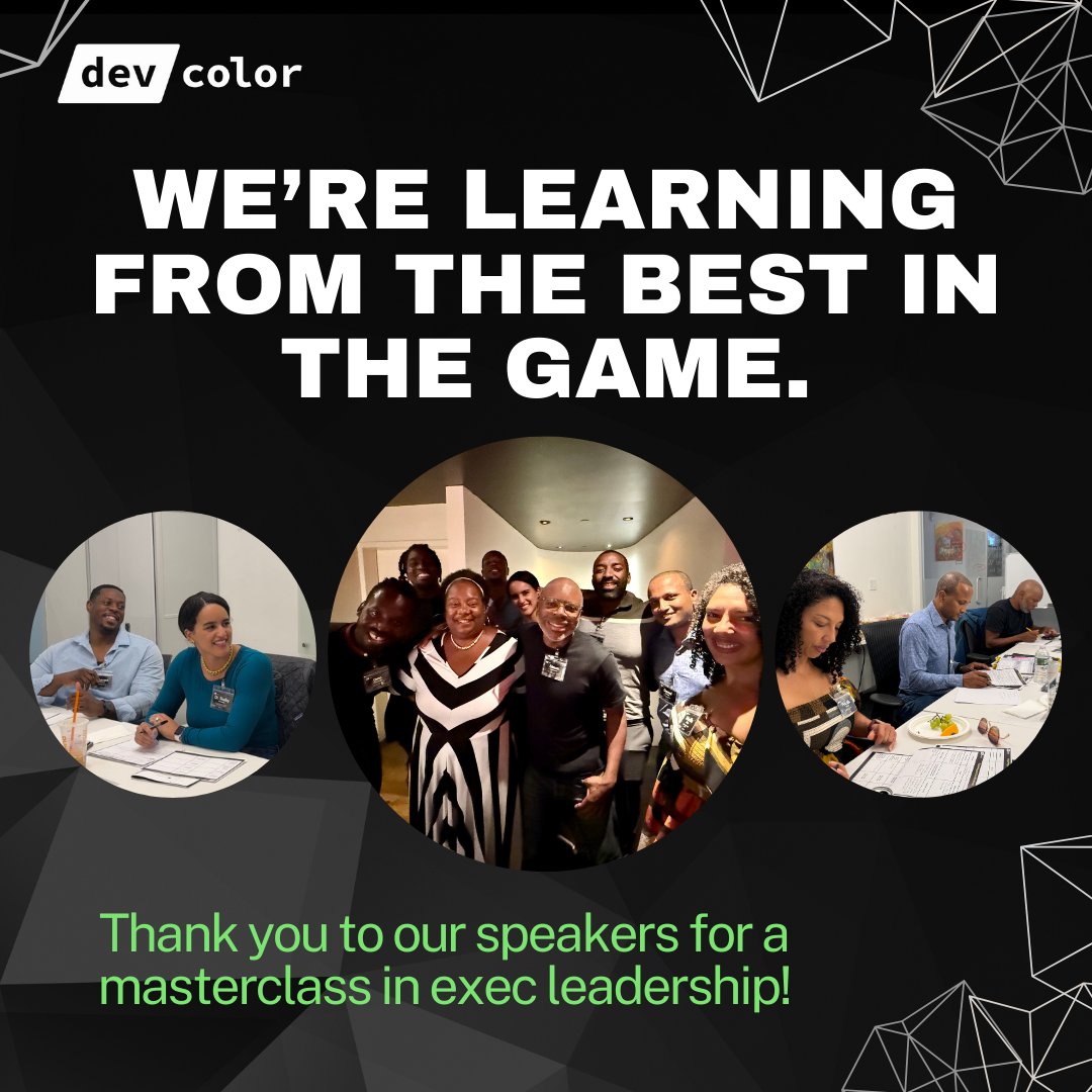 Our Executive Accelerator cohort gathered with industry giants, including Ovetta Sampson, for a masterclass in exec. leadership during our culminating retreat. Thanks for sharing your transformative insights &amp; engaging in intimate dialogue to empower this group of rising leaders!