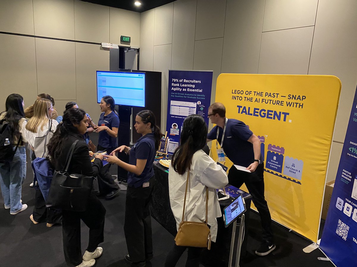 Really successful time at the #AAGE in Melbourne this week. So great to see clients, partners &amp; share with with the grad recruitment community