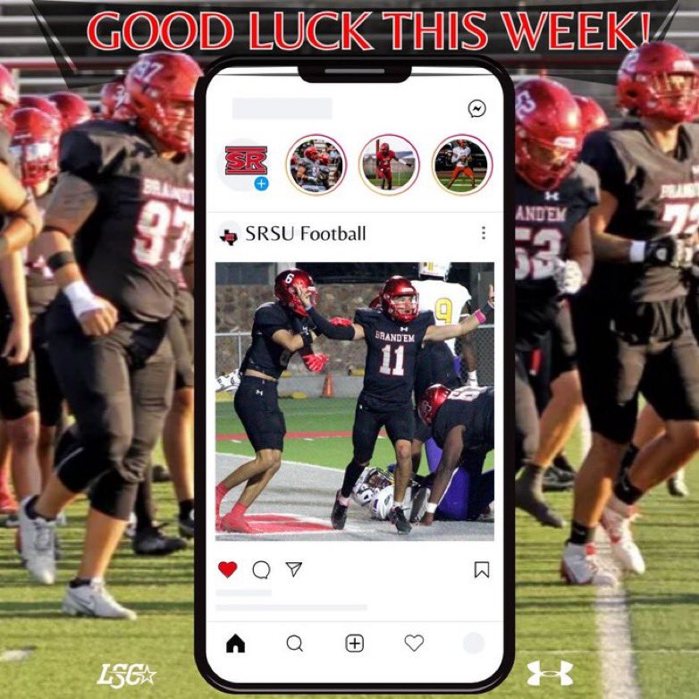 Thank you <a href="/SR_GriegoV/">Vincent Griego</a>  for the good luck wishes this week. Last game best game let’s get the W! 
#ETRTW
