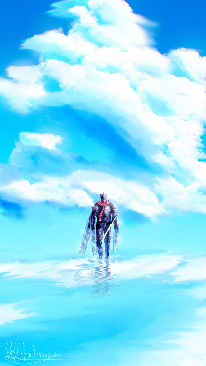 holybladerunner's tweet image. #Chainsawtober Day 31 - Hero of Hell
Here my last tribute to this amazing challenge with my interpretation of what hell could have been (or could be far, far away from where we first saw this mysterious place)
#fanart #chainsawman #csmtober #hell #pochita #digitalart #art #blue