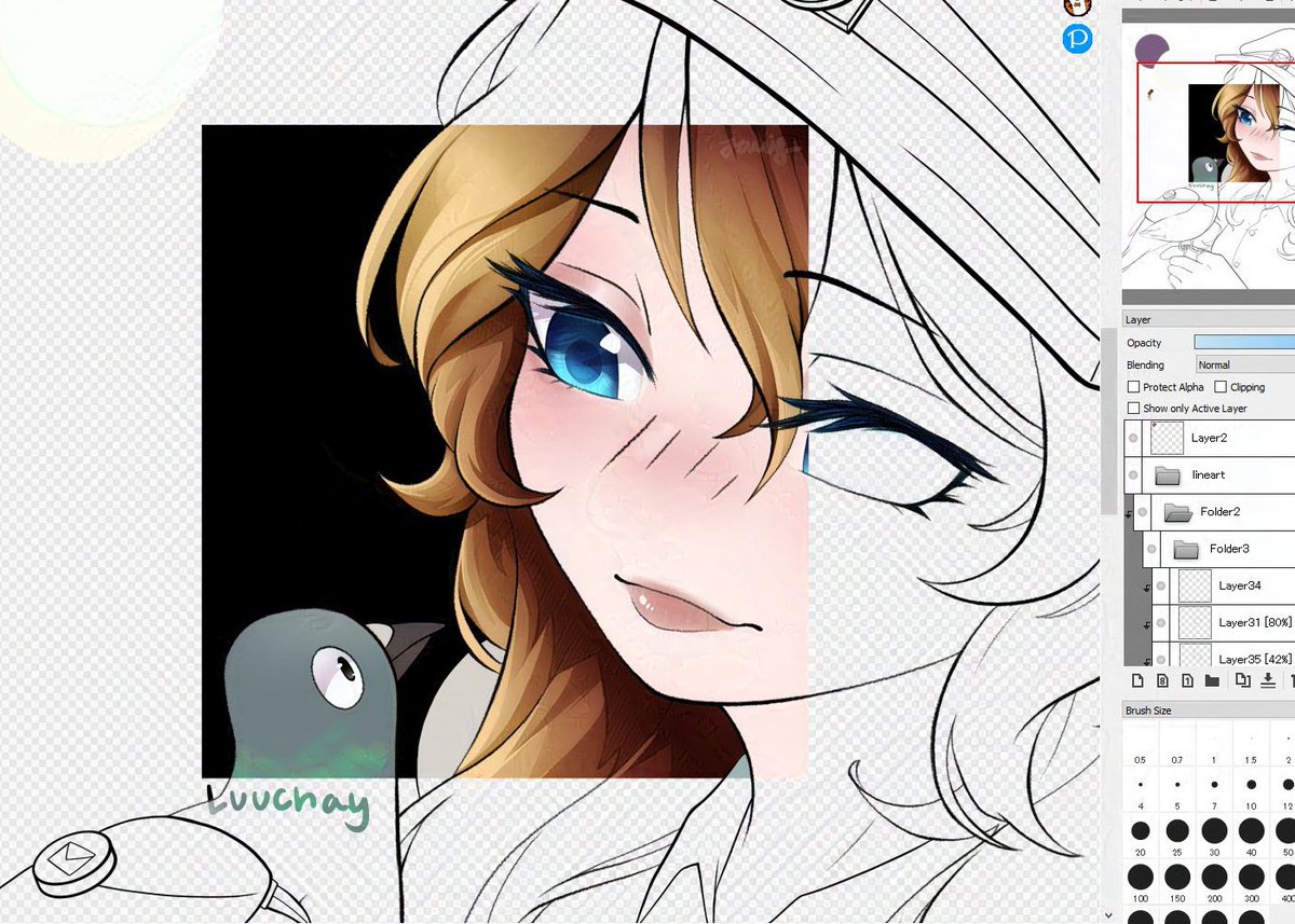 Happy Halloween!
Here's a WIP of Postman Pearl from Hermitcraft!
This college semester has been much more brutal than I expected and I haven't been able to draw at all, so I may post some more WIPs
//
#wipart #pearlescentmoonfanart