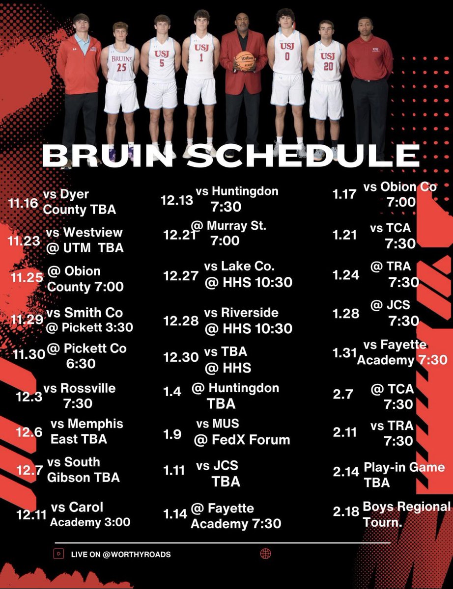 USJBasketball's tweet photo. It’s Time!!! https://t.co/H63zNd77Ld
